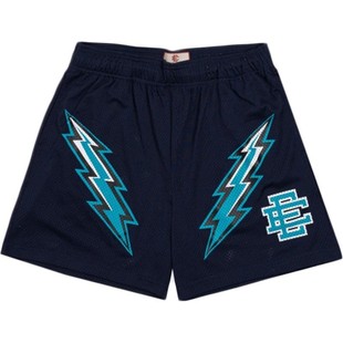 Eric Emanuel EE Mesh Breathable Casual Men's Shorts Sports Fitness Beach Holiday Cross Border Exclusive