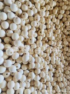 DIY jewelry accessories 6-40MM wood color lotus wood beads Hemu beads Wood round beads manufacturers can consult for samples