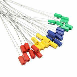 Tightening type steel wire seal disposable logistics container anti-theft lead seal water and electricity instrument anti-disassembly anti-adjustment package blockade