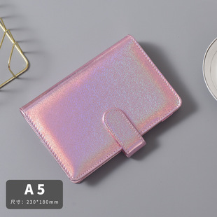 Amazon Special for Colorful Point A6 Laser Macaron Handbook Notebook Notepad Cash Budget Wallet