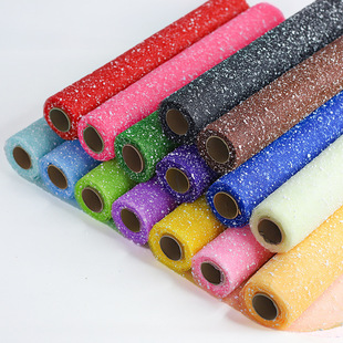 Snow spot gauze net flowers handmade bouquet packaging materials florist gift wrapping paper floral wrapping paper wholesale