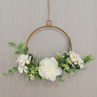 Wall decorations pendant room creative Nordic wrought iron Garland living room restaurant bar wall ornaments