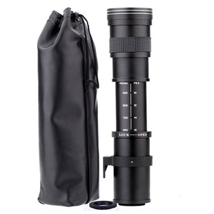 JINTU 420-800MM Adjustable Zoom Ultra Long Focus Manual Lens SLR Micro Single Shot Moon Shot Bird Lens