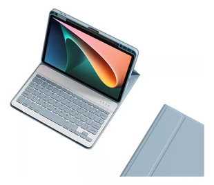 Для iPad2022 верхний кожаный чехол со слотом для ручки Pro110.9 круглая крышка для клавиш Bluetooth-клавиатура air3 замечательная сенсорная Бесшумная оболочка
