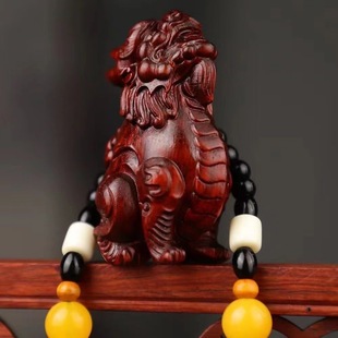 Rosewood Carving Handlehold Piece Carving Pendant Creative Wooden Handlehold Piece Decorative Pendant