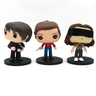 Cross-Border Pop Monster Movie Peripheral Cartoon Figures, Ornaments, Toys, Dolls, and Piranha Models