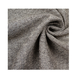 In stock autumn and winter herringbone pattern suit fabric thickened tr brushed yarn-dyed fabric trousers suit fashion fabric wholesale