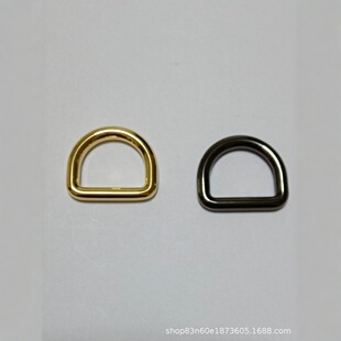 Wholesale Hardware Accessories DIY Jewelry Keychain Pet Connecting Rope D-Ring Connector D-Shaped Ring 6-Point D Buckle
