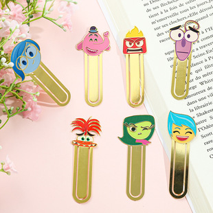Трансграничный новый ум команда inside out 2 книжные подвески мультфильм дизайн закладки