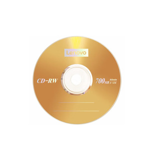 Lenovo CD-RW Rewritable Blank Burning Disc 4-12 Speed 700MB Taiwan Archives Series Reusable Burning