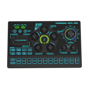Новый SX91 Избранный английский в прямом эфире выделенная звуковая карта мобильный телефон компьютер в прямом эфире звуковая карта мобильный телефон полный набор трансграничных устройств