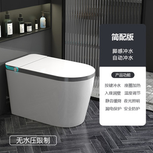 Strictly select large-size intelligent toilet all-in-one foam shield voice full-automatic waterless limit instant toilet