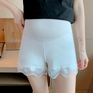 Pregnant Women's Shorts and Pants Anti-running Light Summer Thin Leggings Internet Popular Three-point Pants Pregnant Women's Adjustable Belt Summer Dress