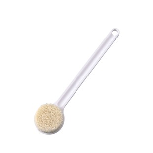 Wholesale unprinted long handle bath brush for men and women rubbing back brush for adults rubbing mud brush Japanese soft hair bath brush rubbing back artifact
