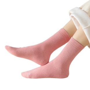 Socks women's autumn and winter thick warm terry socks towel socks Japanese girls floor socks cotton socks manufacturers wholesale