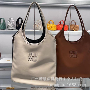 Miu Miao Home tote подмышечная сумка Премиум чувство сумка на плечо 2025 новый ретро женская сумка наплечная сумка IVY сумка Тота