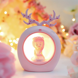 Creative adoration concert cartoon rabbit bear hand music box surprise children gift girl room music box