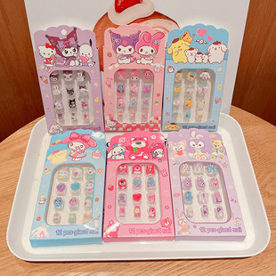 Sanrio детские наклейки для ногтей для девочек наклейки для ногтей для девочек