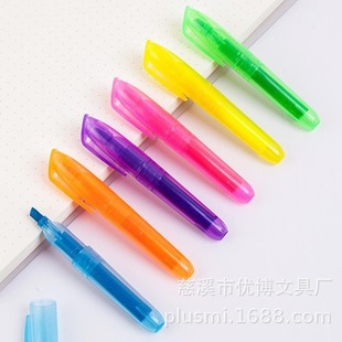in stock 9500 Mini 6 Color Highlighter Marking Pen Color Highlighter
