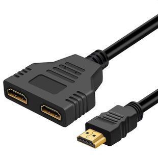 Позолоченный интерфейс HDMI одна-две линии 1/2 HD конвертер hdmi3D 1,4 версия революция двойной мать конвертер