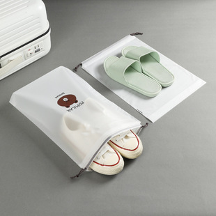 Bundle Pocket Bear Shoes Storage Bag Dustproof Moisture-proof Drawstring Student Dormitory Split Shoes Bag Travel Bag