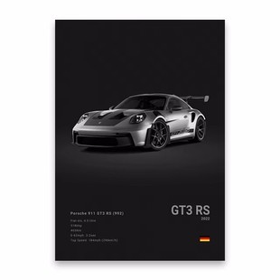 Foreign trade hot sale famous car canvas wall art printing poster decoration mural modern home decoration painting