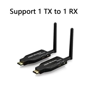 Amazon Горячая продажа HDMI беспроводной удлинитель передатчик 4K приемопередатчик приемник беспроводной синхронизатор экрана