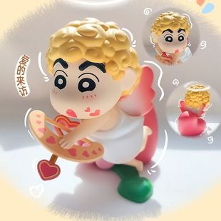 Crayon Shinchan Blind Box ручной сделать приличную куклу забавная серия COS милые настольные украшения куклы подарок на день рождения