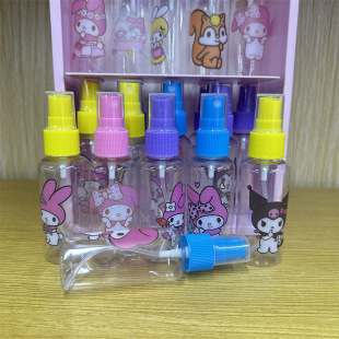 Foreign trade summer Sanrio spray bottle cartoon kulomi portable empty bottle melody big ear dog small spray bottle batch