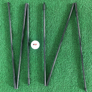 Golf direction club three-section folding benchmarking Rod corrector exercise club multi-function trainer set