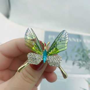 Beautiful New Gum Dropping Butterfly Dragonfly Bee Brooch Super Fairy All-match Fashion Insect Corsage Hanfu Bag Accessories