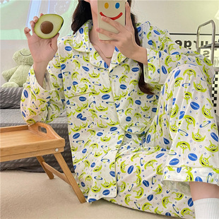 pajamas Southeast Asia Cross-border Toy Story Same Style pajamas Women Autumn Long Sleeve Cartoon Imitation Cotton Suit