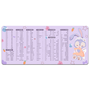 Mouse pad oversized advertising pad customized office thickened cartoon cute computer game table pad keyboard pad