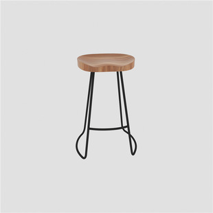 Balcony Home Bar Table Simple Solid Wood Window Long High and Low Foot Long Table Milk Tea Shop Table and Chair Wall Narrow Table