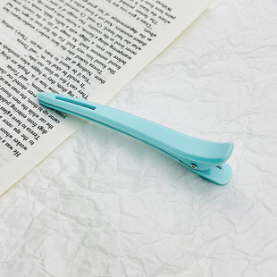 Cross-border Duckbill Clip Women's Hairpin Advanced Sense One-word Clip Hairdressing Bangs Clip Positioning Clip Cute Hairpin Clip Hair Accessories