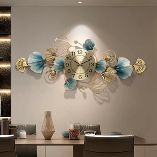 in stock Amazon Watch Simple Peacock Creative Living Room Wall Clock Home Decorative Hour Hour Hanging Wall Homestay Background