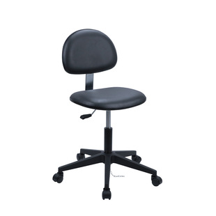 Leather Anti-static Chair Backrest Laboratory Special Swivel Chair Lift Front Desk Office Dust-free Room Workshop Stool
