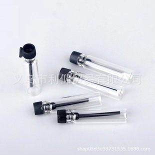 1 ~ 3ml transparent drop stick glass essential oil sub-Bottle perfume bottle perfume small sample bottle in stock wholesale