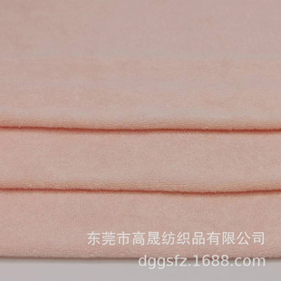 Spot bamboo fiber weft knitted single side towel fabric composite TPU waterproof membrane urine insulation pad absorbent terry fabric