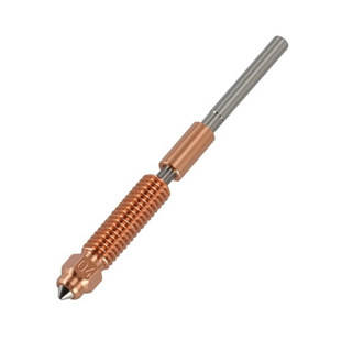 Creative K1 Max/K1C Integrated Nozzle Throat Ender 3V3 Cr-Zr-Cu Hard Steel Bimetallic Nozzle