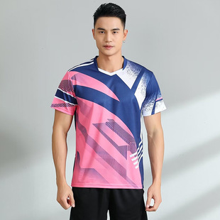 Children's badminton training clothes adult sports suit boys' table tennis clothes women's tennis clothes quick-drying running short sleeve
