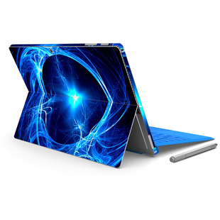 Для поверхности Microsoft Pro4 наклейка Microsoft Pro4 задняя наклейка Pro4 компьютерная задняя пленка мраморная деревянная наклейка с узором
