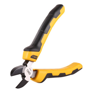 Deli oblique pliers industrial grade 6/7 inch cutting line partial pliers oblique mouth industrial grade super hard scissors sharp mouth