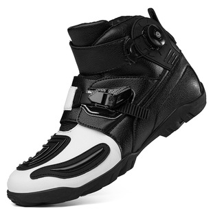 2022 autumn cross-border motorcycle shoes professional training machine car shoes couple bicycle shoes for men and women motorcycle riding shoes