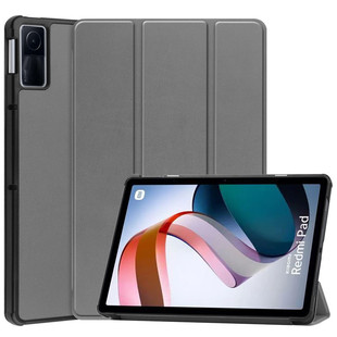 Для Redmi Pad защитный чехол Red Rice плоский 10,61-дюймовый тройной заклинателя однотонный защитный чехол 10,6 чехол