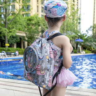 Swimming bag wet and dry separation women's swimsuit storage bag waterproof bag Men's Fitness Bag children's backpack swimming equipment