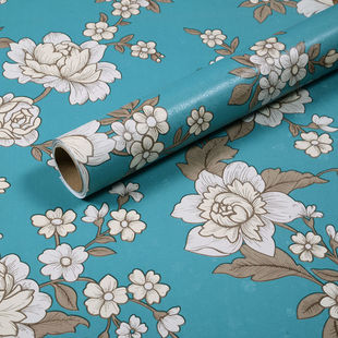 Thickened Wallpaper Self-adhesive European Style Bedroom Living Room Wall Stickers Background Wall Wallpaper Cartoon Children's Room Waterproof Sticker
