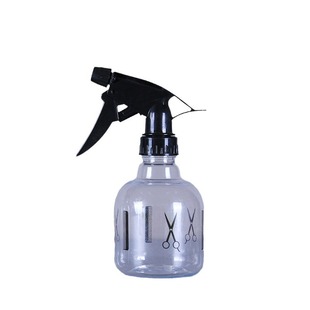 Factory supply 250ml scissors watering can barber shop transparent small scissors watering can watering can alcohol watering can
