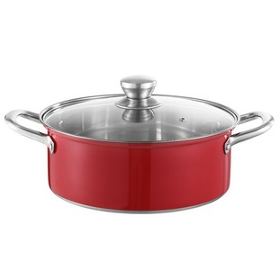 Сетчатый горшок 28cm из нержавеющей стали суповой горшок утолщение горячий горшок большой емкости бытовая индукционная плита газовая плита