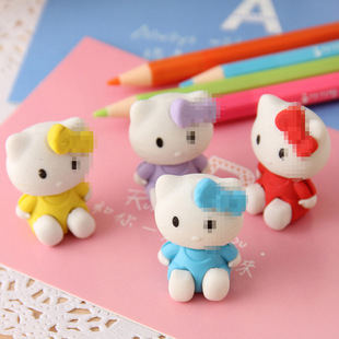 Kitten Eraser Children's Gift Primary School School Award Stationery Gift Kindergarten Small Prizes Wholesale